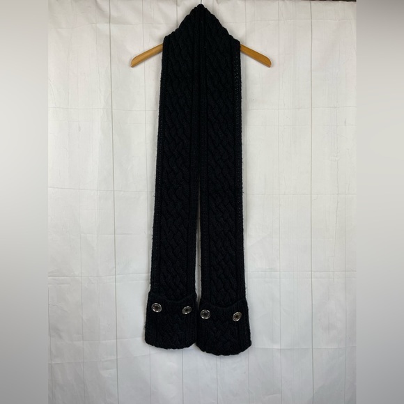 MICHAEL Michael Kors | Accessories | Michael Michael Kors Black Knitted ...